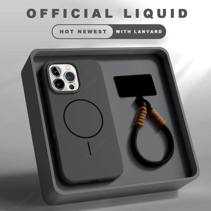 Magnetic Phone Case with Lanyard Strap ViralGalleria.com