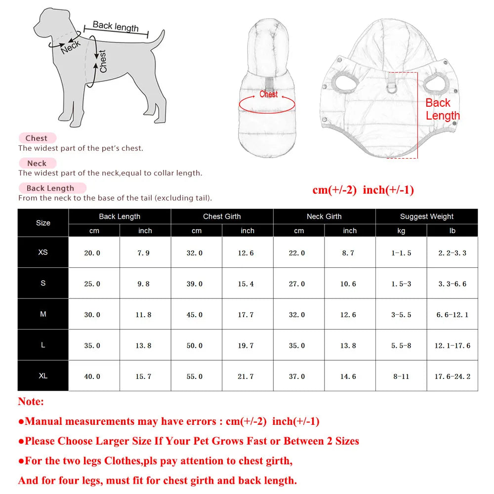 Cozy Hooded Pet Jacket ViralGalleria.com