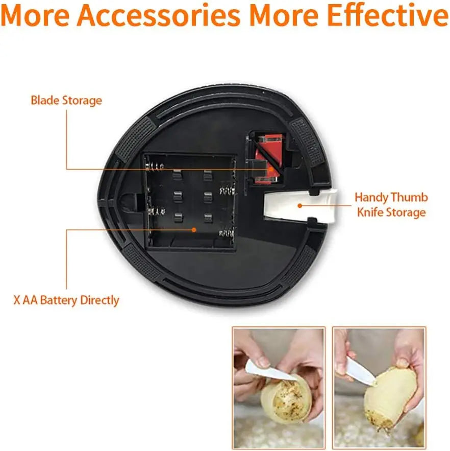 Electric Multifunctional Potato Peeler ViralGalleria.com