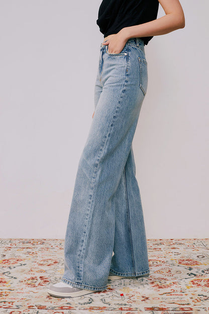 Angeles High Rise Baggy Jeans HJ103 Hey Joanie