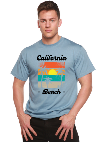 California Beach Unisex Bamboo Viscose/Organic Cotton Short Sleeve Graphic T-Shirt Spun Bamboo