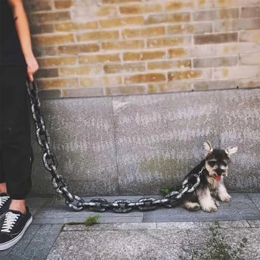 Funny Dog Chain Leash ViralGalleria.com