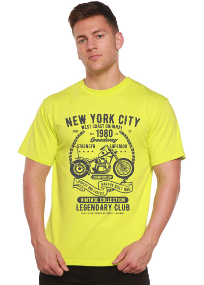 New York City Spun Bamboo® Men's Bamboo Viscose/Organic Cotton Short Sleeve Graphic T-Shirt Spun Bamboo