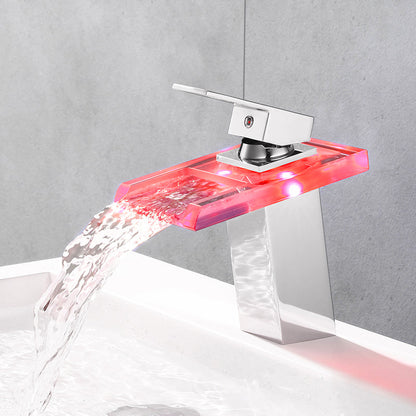 LED Waterfall Faucet ViralGalleria.com