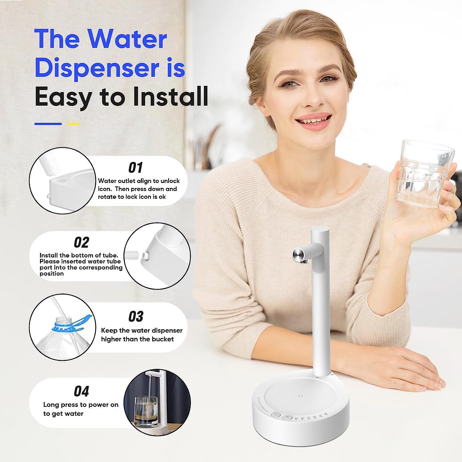 Automatic Desktop Water Dispenser ViralGalleria.com