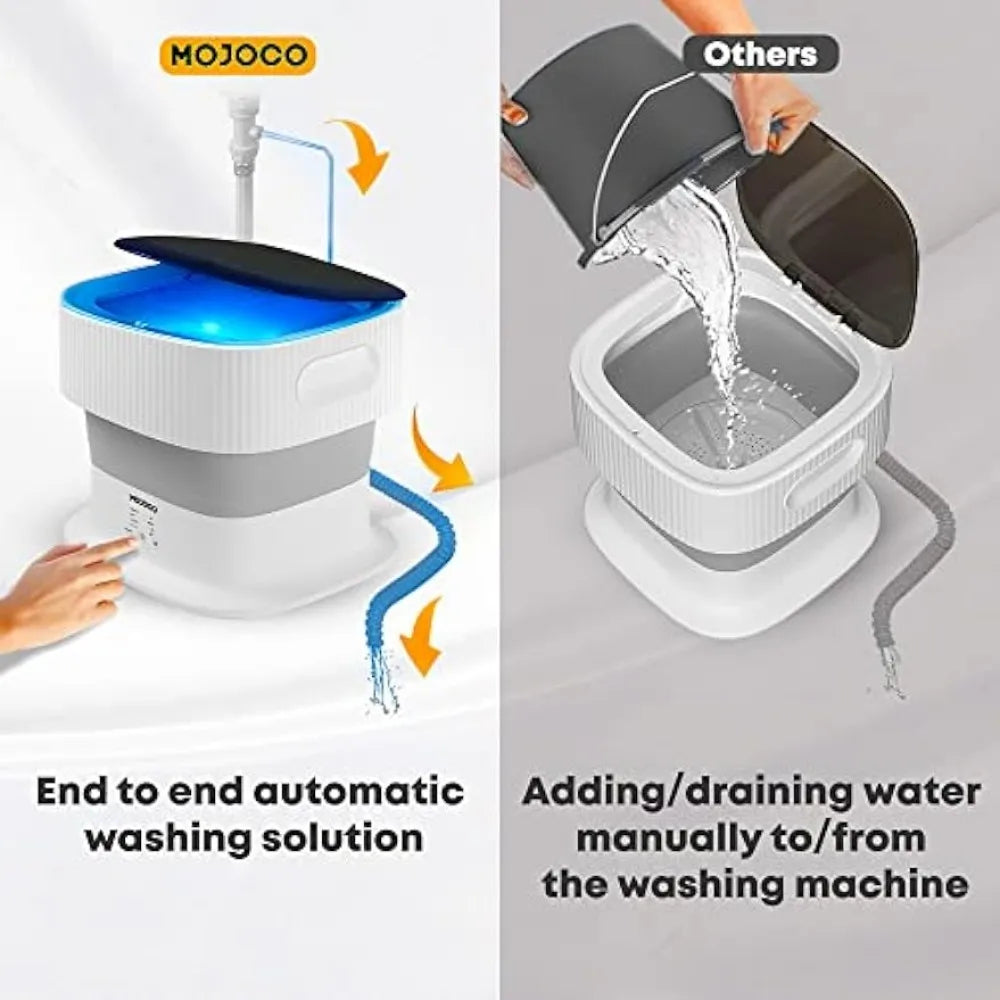 Portable Foldable Washing Machine ViralGalleria.com