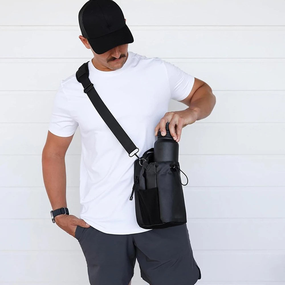 Magnetic Water Bottle Bag for Gym ViralGalleria.com
