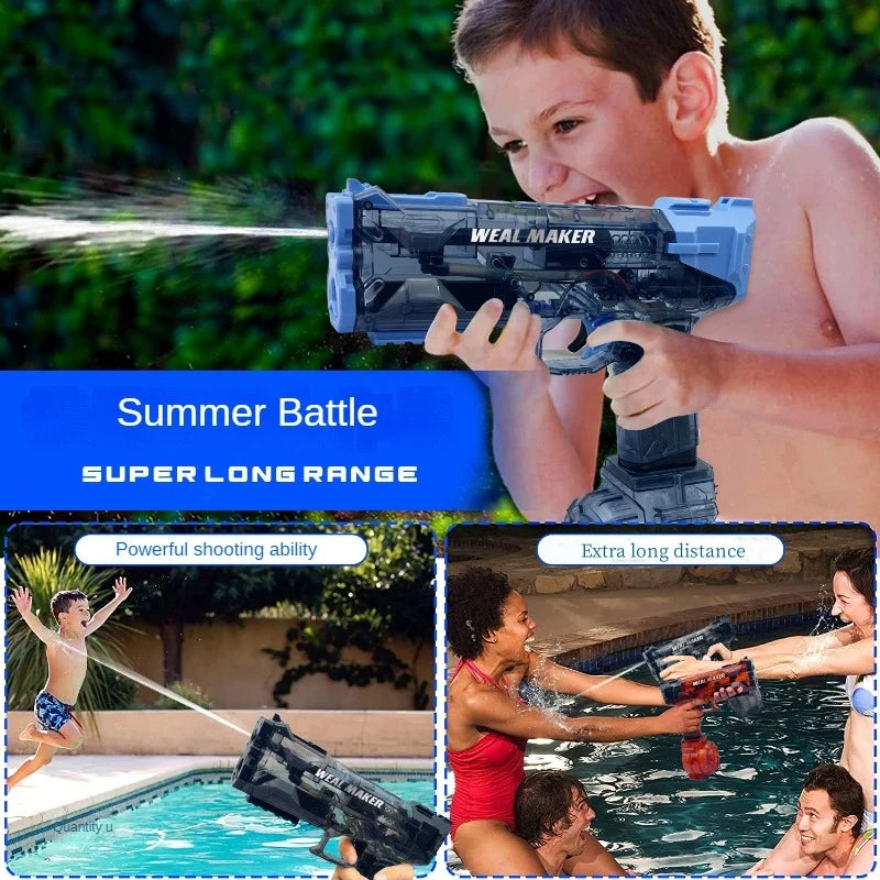 Firing Electric Water Gun ViralGalleria.com