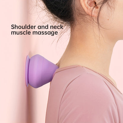Silicone Massage Cone Solid Adsorption Ball Psoas Thoracic Spine Back Scapula Foot Yoga Muscle Releas Deep Tissue Massage Ball for Pain Relief - Multifunctional Muscle Massager for Back, Arm, and Foot