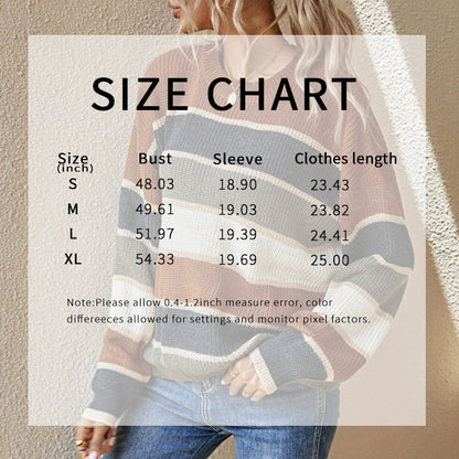 Women’s Striped Sweater FitiqueFit