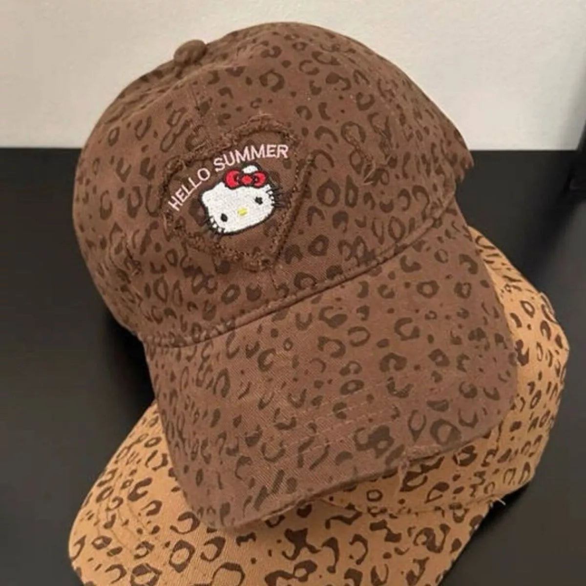 Embroidered Leopard Print Baseball Cap New Era Fashion LLc