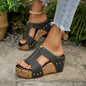 Open Toe Wedge Sandals New Era Fashion LLc