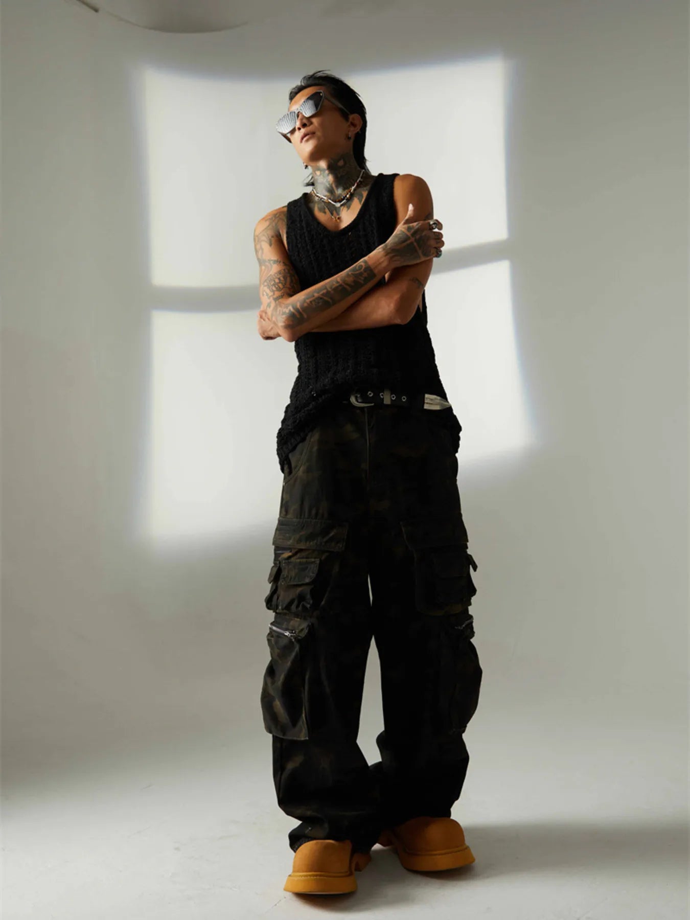 Men's Camouflage Cargo Jeans New Era Fashion LLc