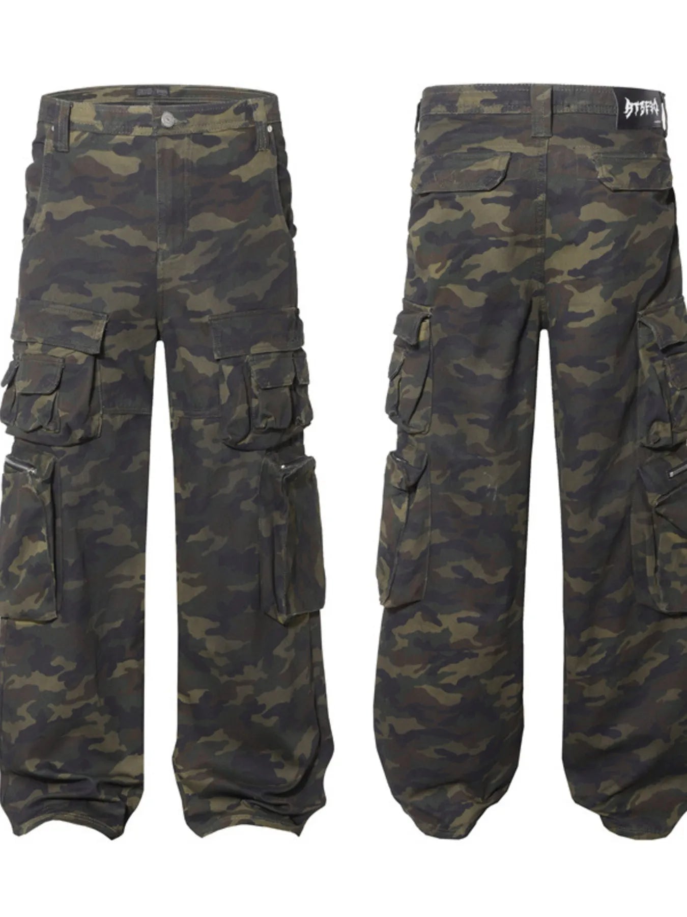 Men's Camouflage Cargo Jeans New Era Fashion LLc