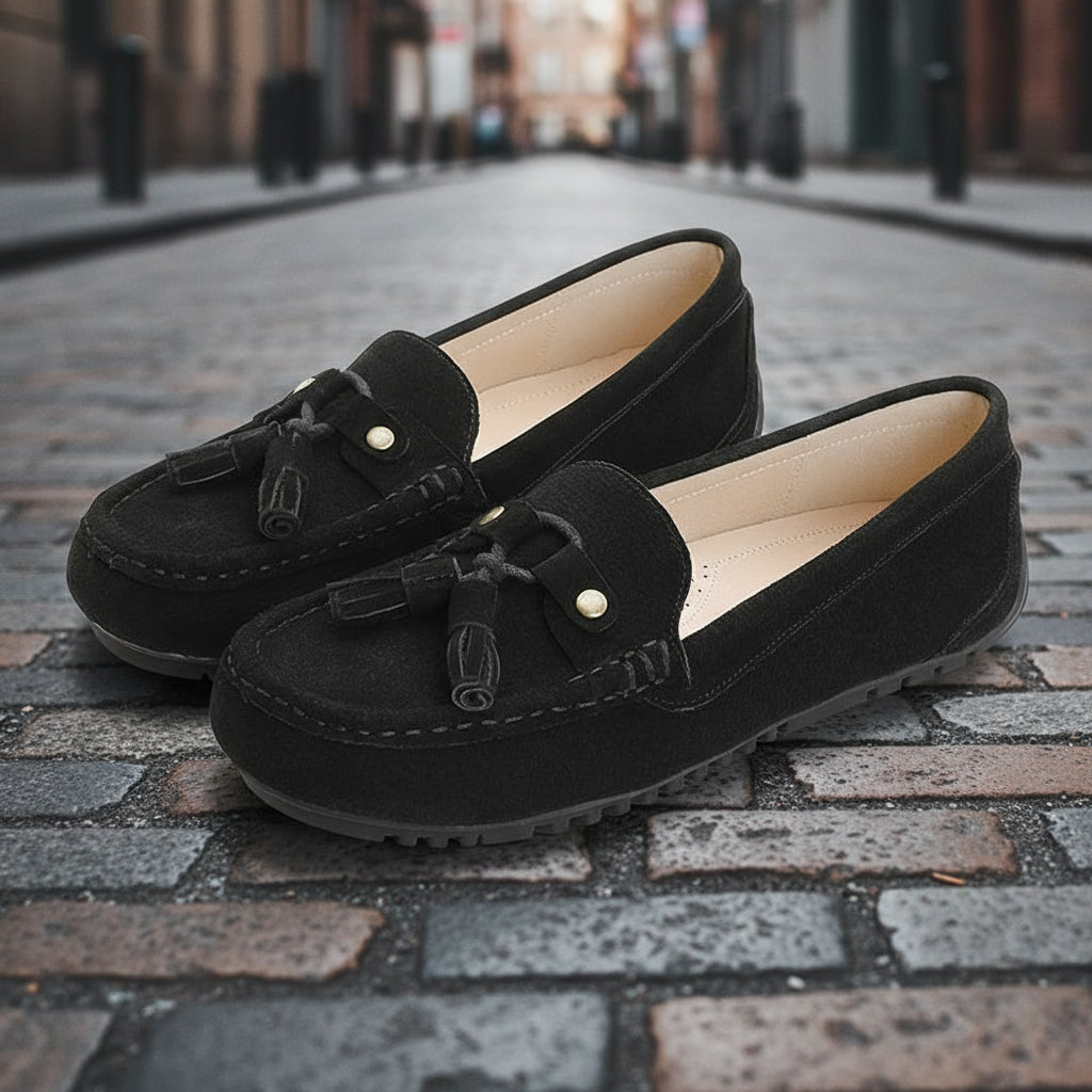 Soft-Bottom Non-Slip Slip-On Loafer Flats — Women’s Easy Comfort Shoes FitiqueFit