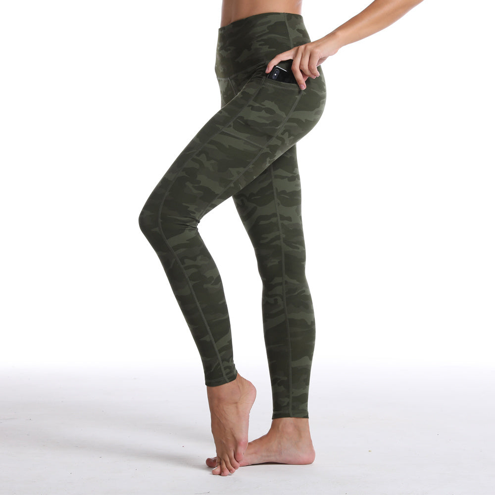 1pc, New Spring And Summer Breathable Sweat-Absorbing Leggings, Women'S Fitted Yoga Pants, Casual Trousers, Slim And Butt-Lifting, Form-Fitting And Sexy, Cropped Length, High-Waisted, Tailored, Lift The Butt, Peach-Shaped But NovaCart