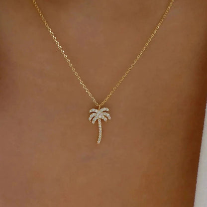 Palmlight Pendant Necklace Ivory Embers