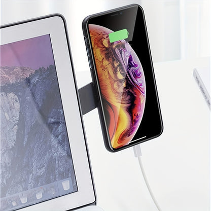 1pc Laptop Screen Support Holder Dual Monitor Display Clip Plastic Sticky Magnetic Notebook Computer Expansion Bracket NovaCart