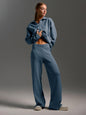 Women’s Fall Winter Two-Piece Set – Loose Collar Sweater Casual Outfit FitiqueFit