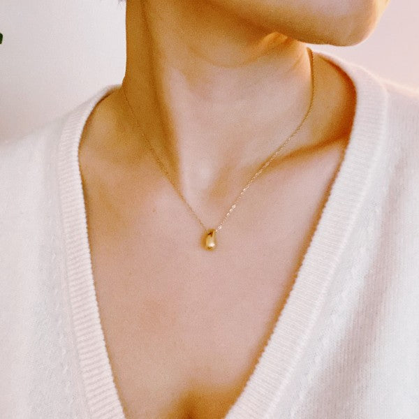 Mini Teardrop Pendant Necklace Shop Style & More | Fresh Looks, Everyday Deals & Free Shipping