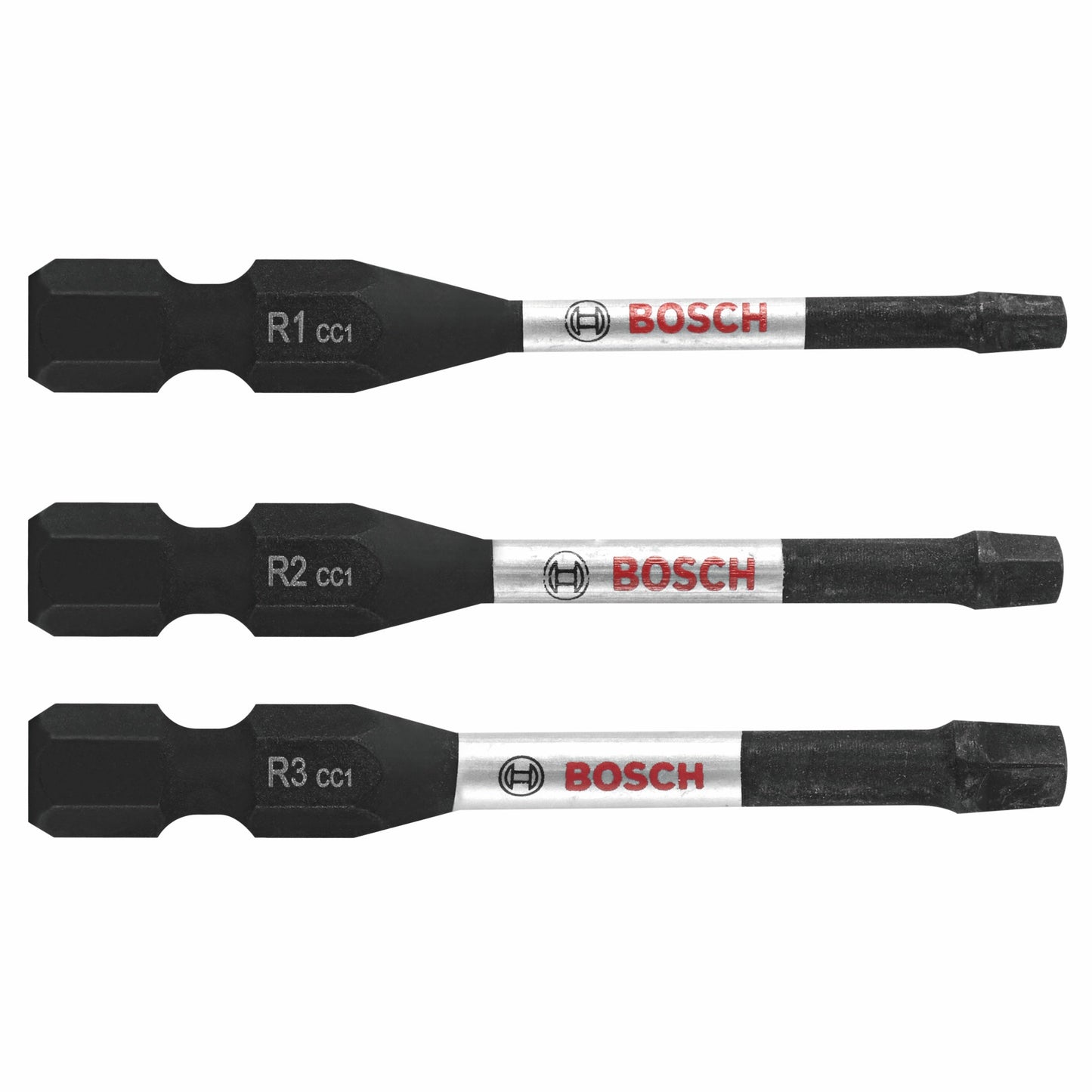 BOSCH ITDSQV203 3 pc. Driven 2 In. Impact Square Power Bit Set VM Hardware