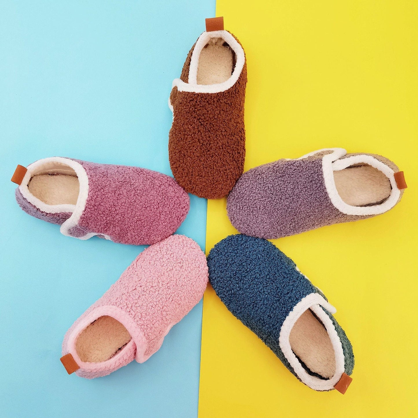 2022 New Spring Winter Cute Girl Home Shoes Thicken Soft Sole Baby Socks Shoes Toddler Warm Lightweight Floor Shoes Little Kids Fashion Faux Fur NovaCart