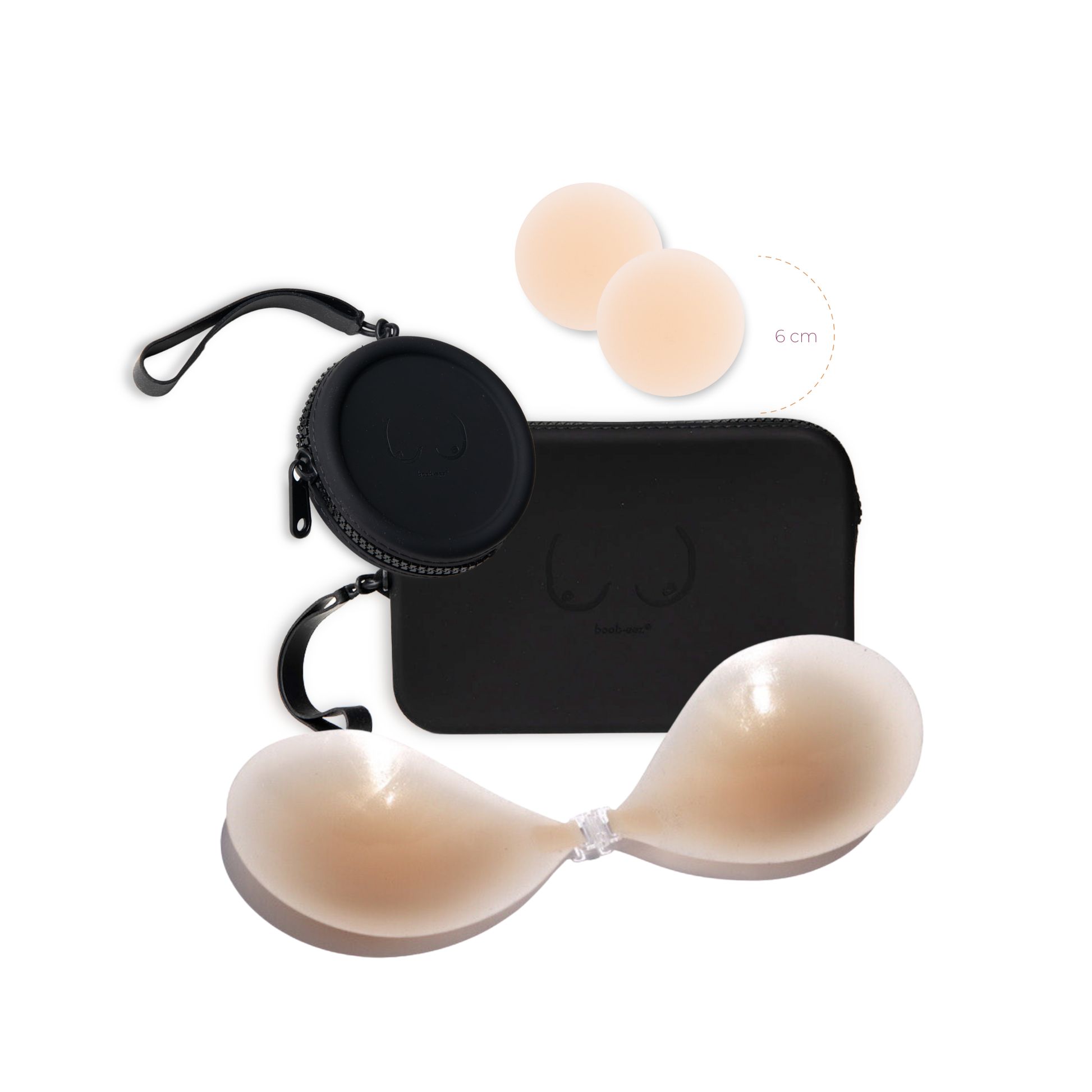 Black Basics Bundle in Light Nude Boob-eez