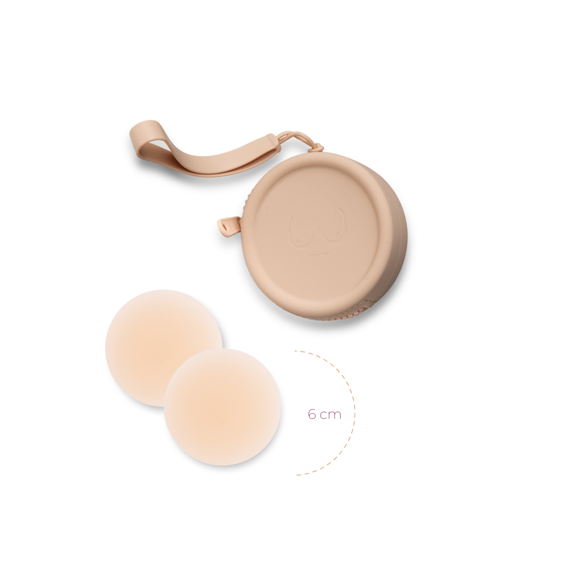 Deluxe Duo in Light Nude Boob-eez
