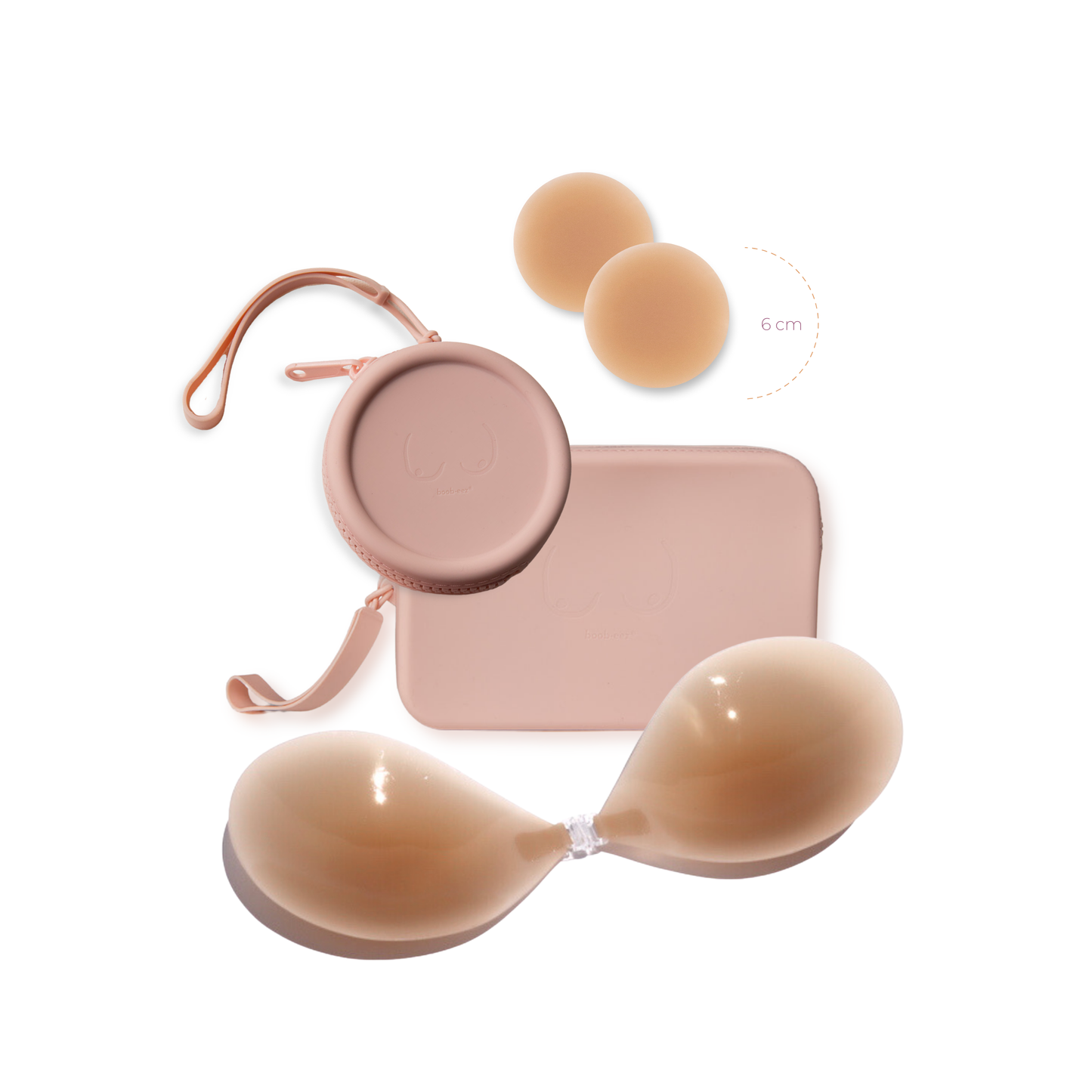 Pink Basics Bundle in Medium Nude Boob-eez