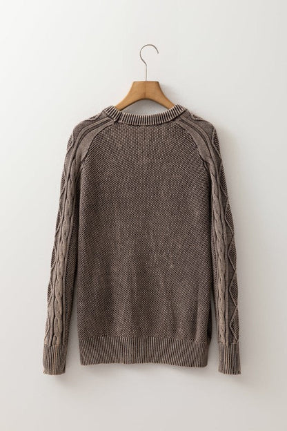 Cable Knit Long Sleeve Sweater Shop Style & More | Fresh Looks, Everyday Deals & Free Shipping