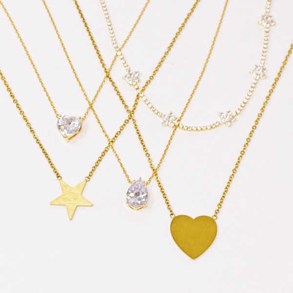 Stella Shiny Flower Necklace Shop Style & More | Fresh Looks, Everyday Deals & Free Shipping