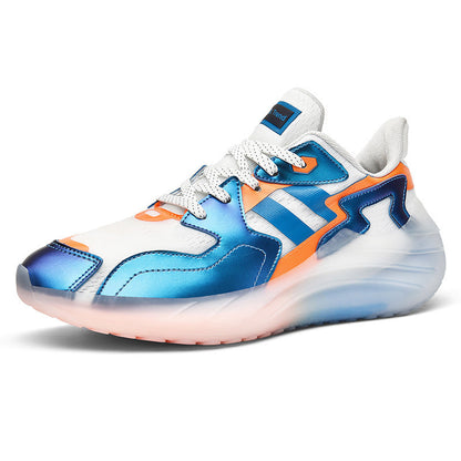Casual Breathable Jacquard Luminous Plus Size Trendy Shoes Round Toe See size chart under “more details” The Fashion Celestial