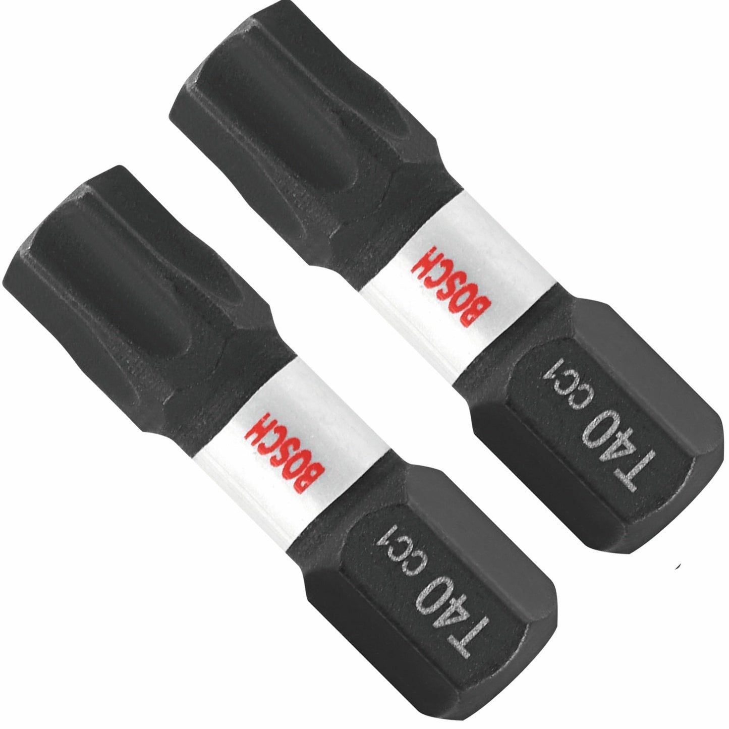 BOSCH ITDT40102 2 pc. Driven 1 In. Impact Torx® #40 Insert Bits VM Hardware