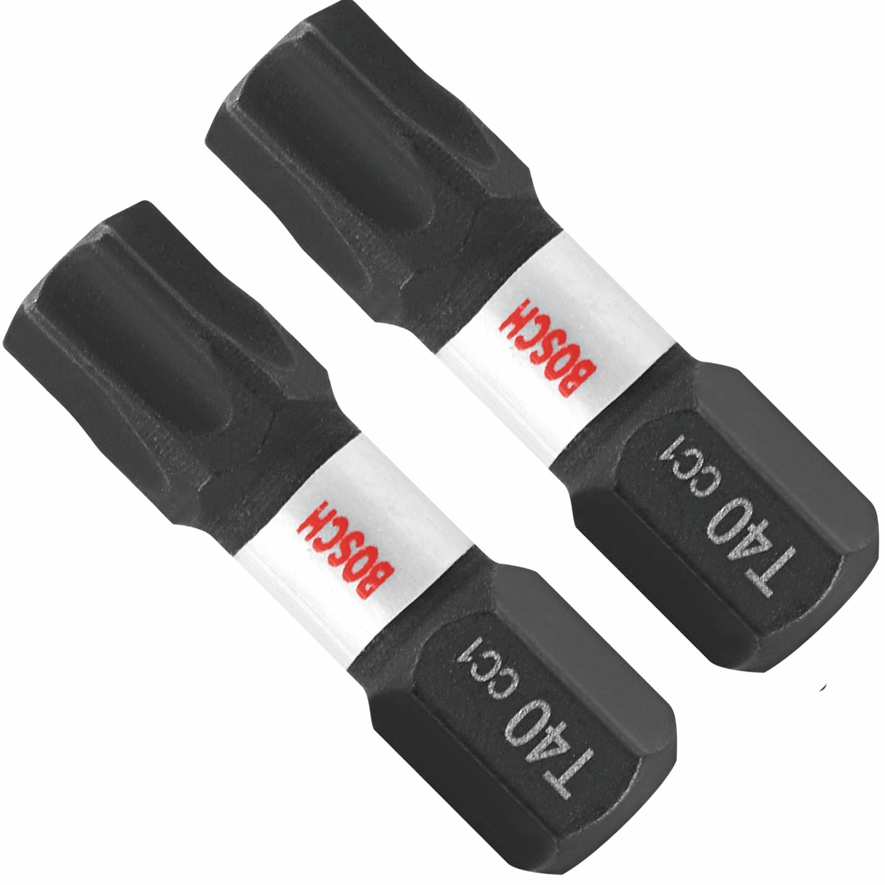 BOSCH ITDT40102 2 pc. Driven 1 In. Impact Torx® #40 Insert Bits VM Hardware