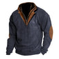 Warm And Loose Outdoor Breathable Stand Collar Men's Sweater Grayceful LLC