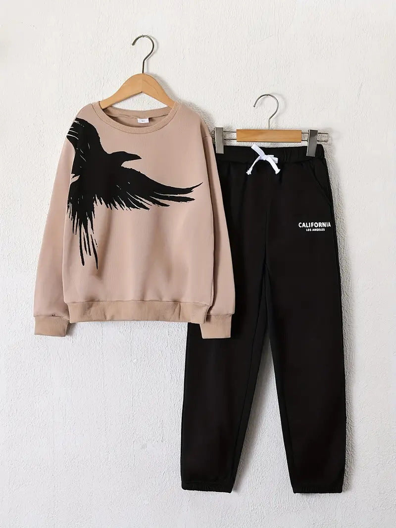 Design Sense Multicolor Hoodie Pants Two-piece Set See size chart under “more details” The Fashion Celestial