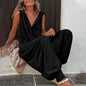 Women’s Sleeveless Hooded Relaxed Fit Jumpsuit FitiqueFit
