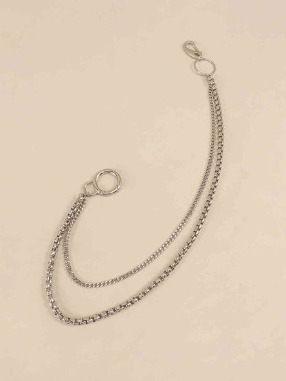 UrbanStyle Double-Layered Metal Chain Belt – Trendy Accessory for Outfit Elevation See size chart under “more details” The Fashion Celestial