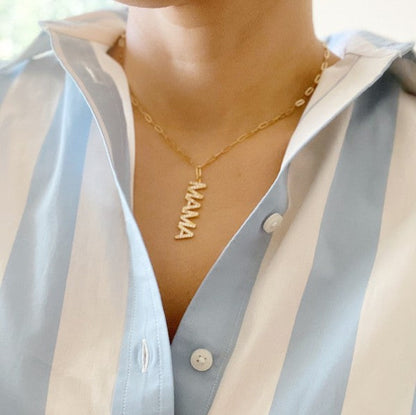 Mama Drop Pendant Necklace Shop Style & More | Fresh Looks, Everyday Deals & Free Shipping