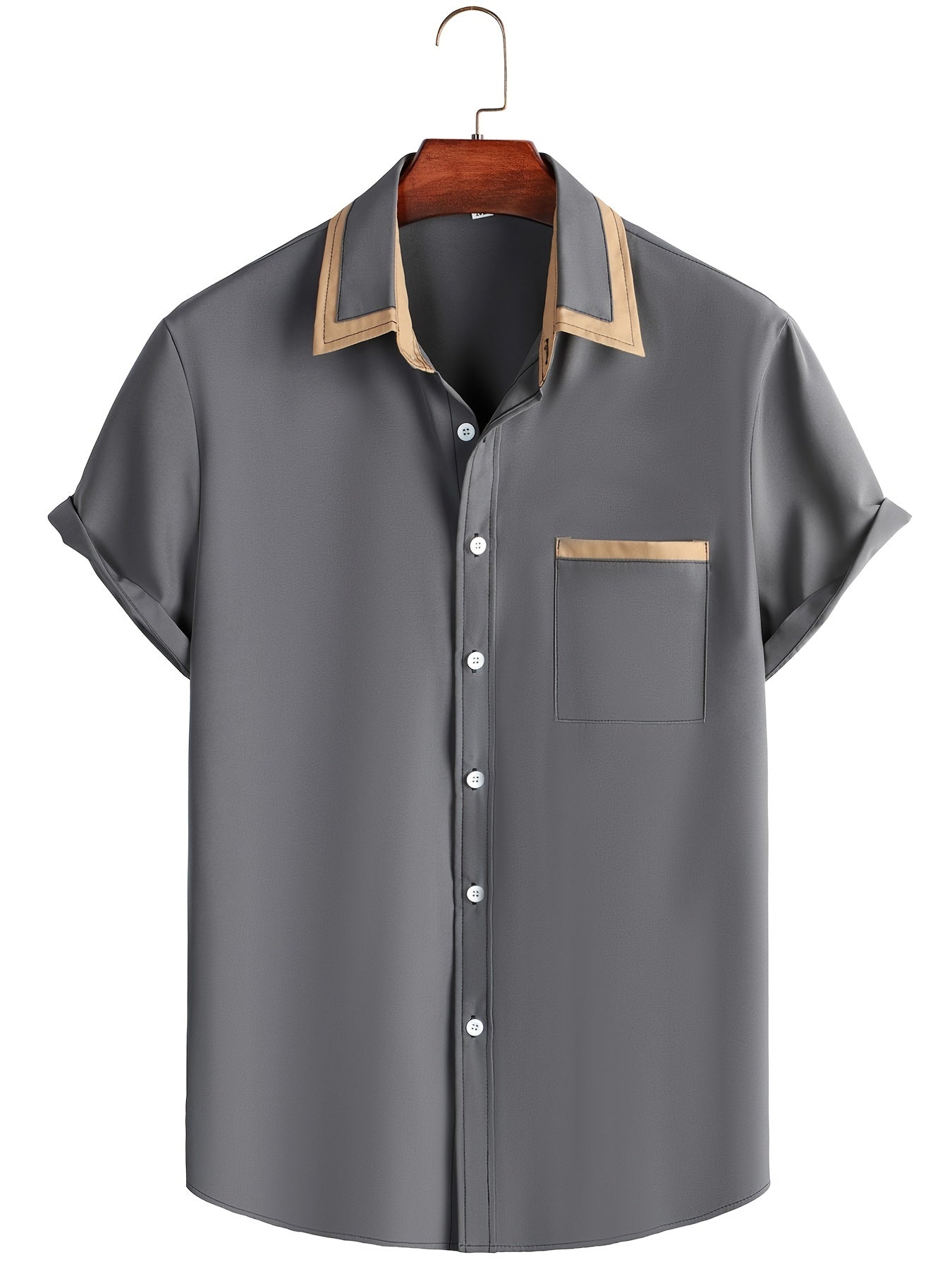 New Lightweight Casual Short-Sleeve Shirt for Men for Spring And Summer. NovaCart