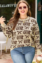 Plus Size Western Bows & Horseshoes Long Sleeve Sw Shop Style & More | Fresh Looks, Everyday Deals & Free Shipping