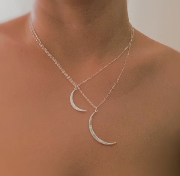 Crescent Duo Necklace Set Of 2 Shop Style & More | Fresh Looks, Everyday Deals & Free Shipping