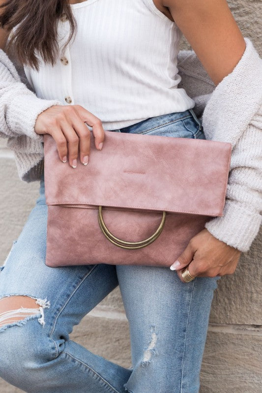 Fold-over O-ring Clutch See size chart under “more details” The Fashion Celestial