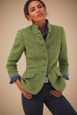 Women’s Color-Block Woolen Jacket – Multi-Button Casual Elegant Coat FitiqueFit