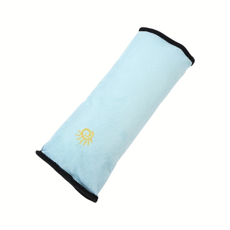 1pc Car Automotive Seat Belt Cover Shoulder Cover Seat Belt Holder Cute Lengthened And Thickened Plush Safety Belt Shoulder Cover, Car Safety Shoulder Guard, Seat Belt Adjustment Retainer, Anti-Strangle Neck Seat Belt NovaCart