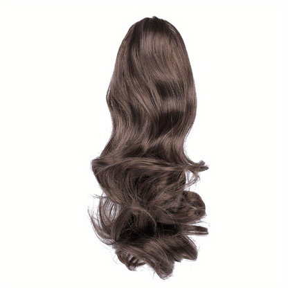 Claw Clip In Body Wave Hair Extensions Long Curly Wavy Ponytail Hair Extensions Synthetic Hair Pieces for Women Girls, Quick Hairstyle, Clip In Hair, Fashionable Wig, Loose Wave, Durable Clipins, Highquality Extensions, Wavy NovaCart