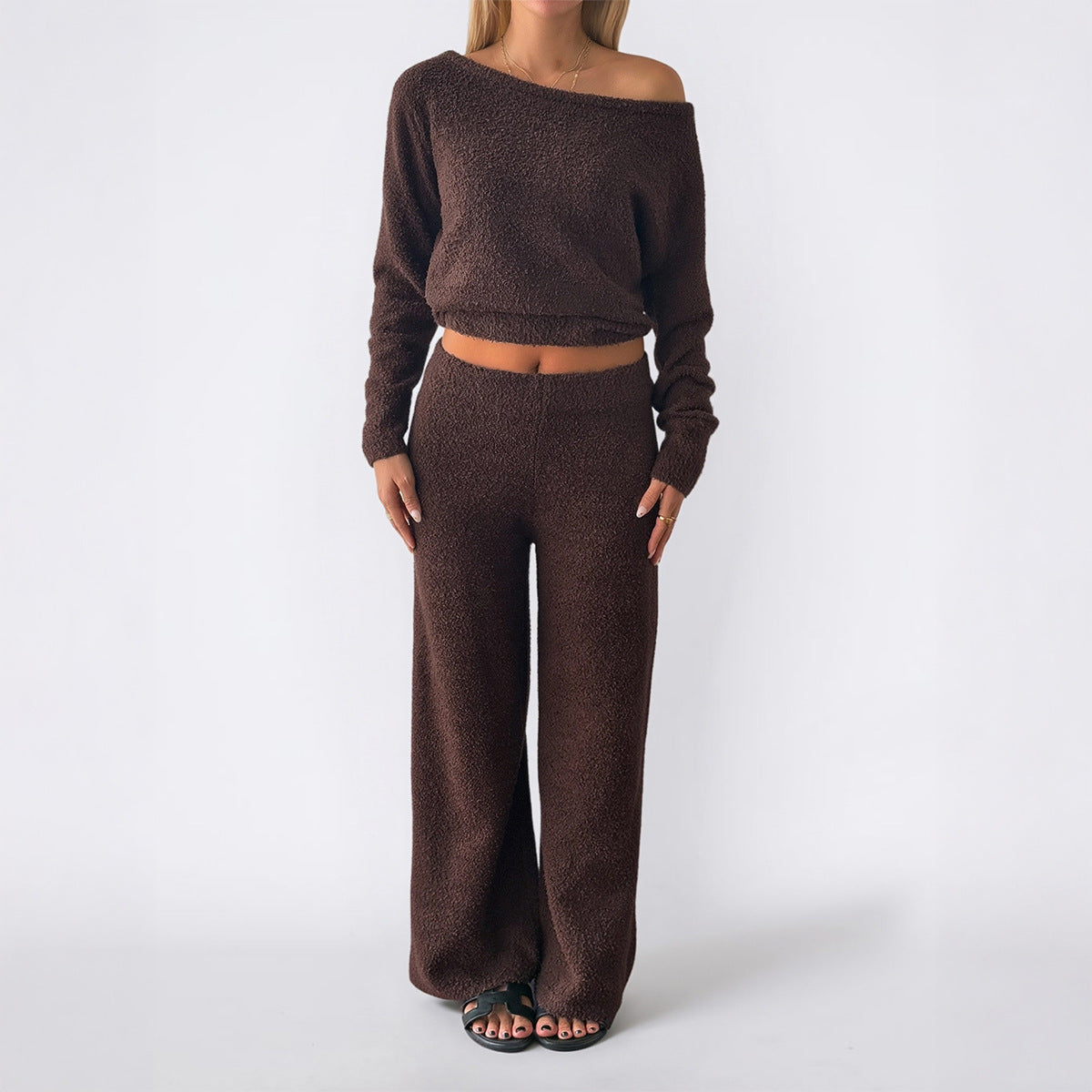 Sports Long-sleeved Sweater Trousers Suit Women Grayceful LLC