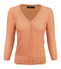 V-Neck Button Down Knit Cardigan Sweater Shop Style & More | Fresh Looks, Everyday Deals & Free Shipping