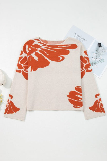 Floral Wide Sleeve Sweater Shop Style & More | Fresh Looks, Everyday Deals & Free Shipping