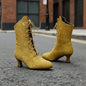Women’s Pointed-Toe Kitten-Heel Boots | Autumn Winter Chic FitiqueFit